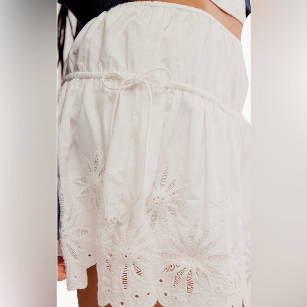 Free People Wildest Dream Mini in White size Large NWT - Picture 2 of 16